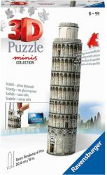 Ravensburger Puzzle 3D Mini Turnul Din Pisa, 54 Piese (RVS3D11247) - pandytoys