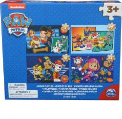 Spin Master Puzzle 4-In-1 Din Lemn