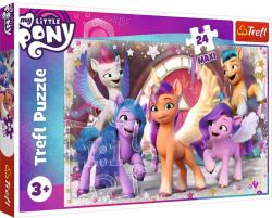 Trefl Puzzle My Little Pony - Bucuria Poneilor, 24 Piese Maxi Puzzle
