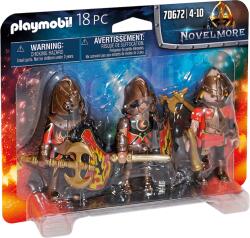 Playmobil Set 3 Figurine Banditi Burnham (PM70672)