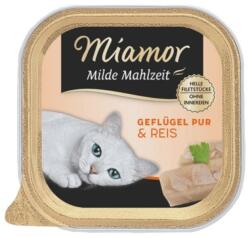 Miamor Milde Mahlzeit Poultry Pure&Rice 100g pasare si orez, hrana umeda pisica