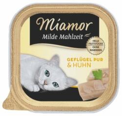 Miamor Milde Mahlzeit Poultry Pure&Chicken 100g hrana pisica, pasare si pui
