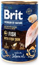 Brit Premium by Nature Fish&Fish Skin 400 g Conserva hrana pentru caini, cu peste si pui