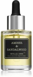 Cereria Mollá Boutique Amber & Sandalwood parfümolaj elektromos diffúzorba 30 ml