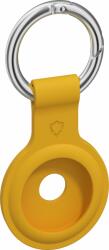 AlzaGuard Silicone Airtag Keychain, sárga (AGD-AKS002I)