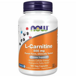 NOW L-Karnitin 500 mg (180 Kapszula)