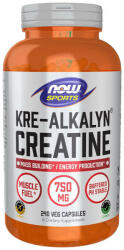 Now Foods Kre-Alkalyn® Creatine (240 Kapszula)