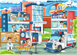 AGA Gyermek puzzle 172 darabos Aga4Kids MR1466 - Kórház (K17549)