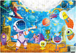 AGA Gyermek Puzzle 216 darabos Aga4Kids MR1464 - Űrutazók (K17551)