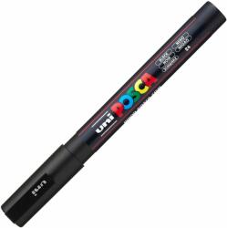 uni Marker UNI Posca PC-3M, varf 0.9 - 1.3 mm, Negru (M196)