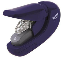 PLUS Corporation Kapocs nélküli tűzőgép, kézi, 5 lap, PLUS, kék (PLUS31147) (PLUS31147)