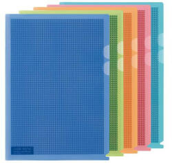 PLUS Genotherm, L , adatvédelmi, A4, PP, PLUS, 5 különböző szín (PLUS89896) - officemarket