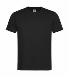 Stedman Férfi rövid ujjú organikus póló Stedman Classic-T Organic Unisex Crew Neck M, Opál fekete