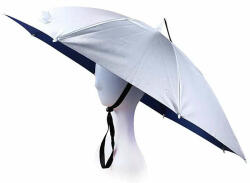  Összecsukható fej esernyő, UV védelemmel, ezüst szürke színű, 20 x