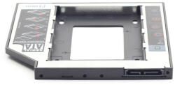GEMBIRD SSD/HDD beépítő keret SATA -> SATA (Notebook ODD helyére, 12.7mm) (MF-95-02)