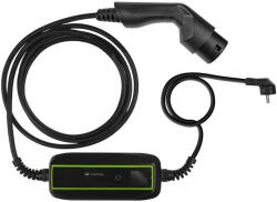 Green Cell EV16 electric vehicle charging station Black 1 Built-in display LCD (EV16) - badabum