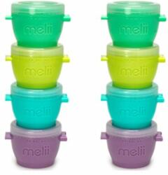 Melii Snap&Go cesti alimentare 118 ml - 8 buc (11080) Set pentru masa bebelusi