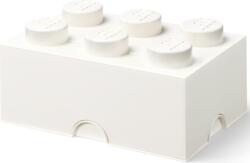 LEGO® Cutie de depozitare LEGO 6 - albă (SL40000804)