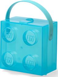 LEGO® Cutie LEGO cu maner - albastru translucid (SL40240010)