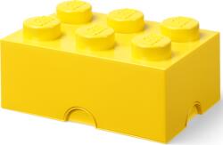 LEGO® Cutie de depozitare LEGO 6 - galbenă (SL40000802)