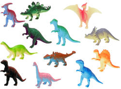 MIKRO Dinozaur 4-8cm 12 specii 12 buc (MI50786)