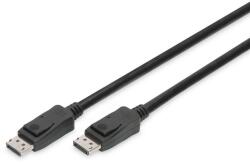 ASSMANN Assmann DisplayPort connection cable, DP 3m Black (AK-340106-030-S) (AK-340106-030-S)