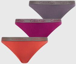 Calvin Klein Underwear chiloti 3-pack culoarea violet 9B8A-BID015_44A
