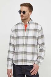 Pepe Jeans camasa din bumbac barbati, culoarea alb, cu guler button-down, regular PPYH-KDM05C_00X