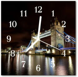  tulup. hu Szögletes üvegóra London-híd 30x30 cm