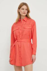 Pepe Jeans rochie Beate culoarea rosu, mini, drept PPYH-SUD0MD_33X