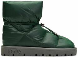 Flufie cizme de iarna Metallic culoarea verde 9BYX-OBD493_79X