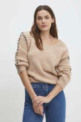 ANSWEAR pulover de damă, culoarea maro BBYH-SWD013_82X