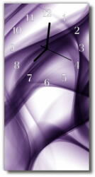  tulup. hu Függőleges üvegóra Art absztrakció lila 30x60 cm