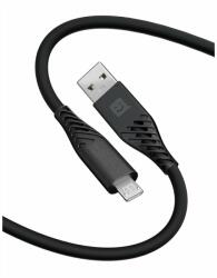 Mobilonline CABLU ECO Silicon USB/Micro USB 1.2 M 60W neagră