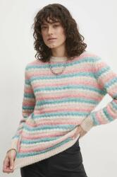 ANSWEAR pulover de lana culoarea roz BBYH-SWD00O_30X