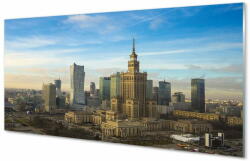 tulup. hu Akrilkép Körkép Varsó felhőkarcolók 120x60 cm 2 fogas