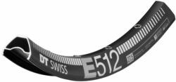 DT Swiss E 512 MTB felni, 27, 5 col (584x30/25 mm), 28H, tárcsafékes, fekete, 525g
