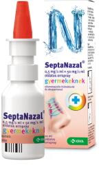 Septanazal 0, 5mg/1ml + 50mg/1ml orrspray gyerekeknek 10ml