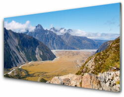 tulup. hu Akrilkép Mountain Valley Landscape 100x50 cm 2 fogas