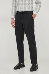 Pepe Jeans pantaloni barbati, culoarea negru, drept PPYH-SPM07A_99X