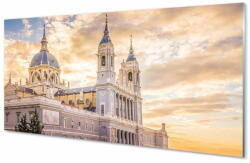 tulup. hu Üvegképek Spanyolország székesegyház naplemente 140x70 cm 2 fogas