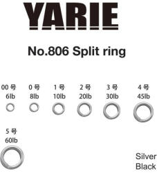 Yarie Jespa KULCSKARIKA YARIE 806 SPLIT RING BLACK 20lb 2 (Y8060B20)