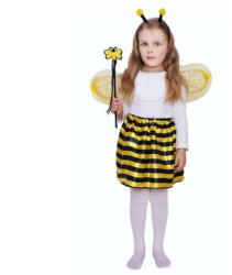 Junior - Costum pentru copii Bee (fustă, aripi, bentiță, baghetă), mărimea 90 - 120 cm (5901238652113) Costum bal mascat copii