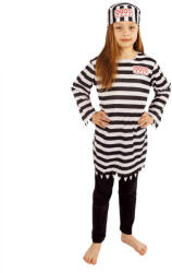 Rappa - Costum de prizonier pentru copii (S) e-packaging (8590687225114) Costum bal mascat copii