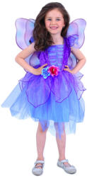 Rappa - Costum pentru copii Fairy Violet cu aripi (S) e-pachet (8590687206762) Costum bal mascat copii