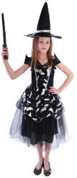 Rappa - Costum pentru copii liliac vrăjitoare (M) (8590687198418) Costum bal mascat copii