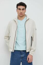 Calvin Klein rövid kabát férfi, bézs, átmeneti, oversize - bézs S