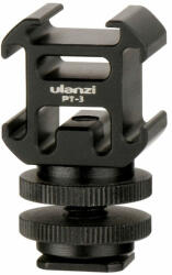 ULANZI PT-3S Hármas Vakupapucs Elosztó Adapter (915)