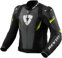 Revit Geaca de piele pentru motociclete Revit Control negru-galben fluo (REFJL139-1450)