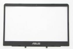 ASUS VivoBook 14 S401 S401UA S401UF S410 S410UA S410UF S410UN S410UQ series 90NB0GF0-R7B010 műanyag (ABS) fekete LCD első burkolat / előlap / bezel (CAS080229LCDF-004)